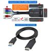 Plug-Play USB 2.0 1080P HD Component YPbPr Video DVR Adapter For PC Mac Linux