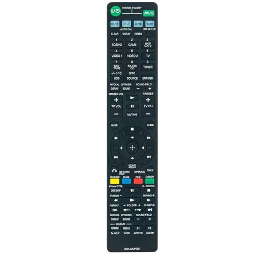 RM-AAP061 Replace Remote Control Compatible with Sony AV Receiver STR-DH720 STRDH720 STR-DH820 STRDH820