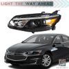 For Chevy Malibu 2016 2017 2018 Raplacement Driver Left Side Headlight Halogen