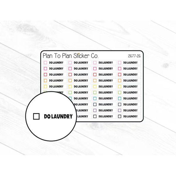 2677-26~~Do Laundry Planner Stickers.