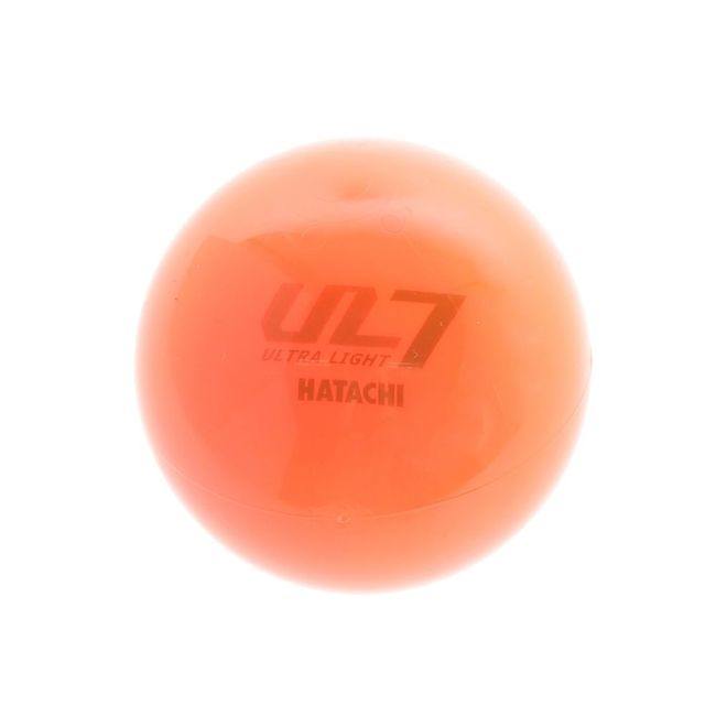 Hatachi BH3411 Ultra Light 7 Ground Golf Ball, Orange, Approx. 2.4 inches (6 cm)