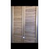 30*80 pine wood Bi-fold closet door