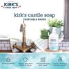 Kirk's Odor-Neutralizing Unscented Clean Hand Soap Castile Liquid Soap Pump Bottle | Moisturizing & Hydrating Kitchen Hand Wash | 12 Fl Oz. Bottle | 4-Pack