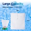 Pool Cleaner Fine Mesh Filter Bag, Universal Pool Vacuum Net Bag with Pull-Lock for Pool Blaster Leaf Vacuum, Leaf Eater, Leaf Catcher, Leaf Gulper, Leaf Bagger, Leaf Master Replacement Parts - 2 Pcs