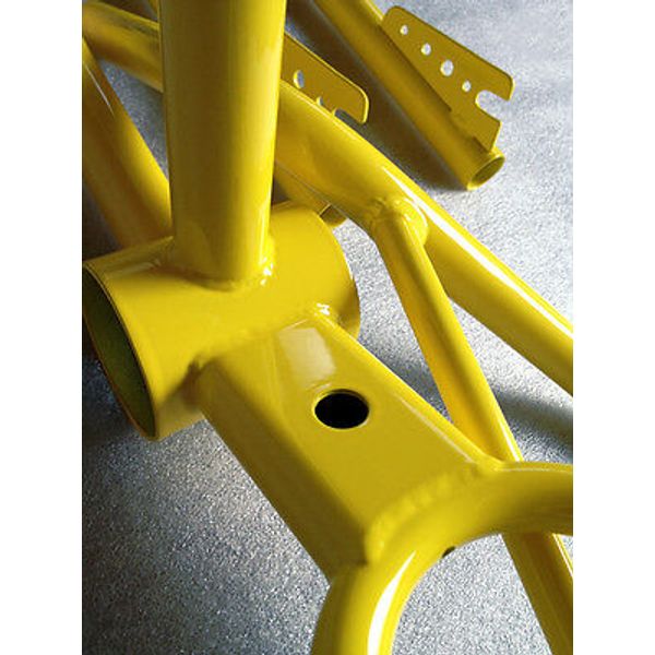 Super Durable Gloss Yellow Powder Coat Powder Coating Paint - (1LB)