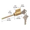C.R. LAURENCE E2103 CRL 1-1/4" Cylinder Lock for Schlage