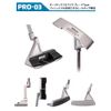 WOSS GOLF PRO-03 Putter Triangle Stability Blade Pin Triangle Neck Woz (35 inch)