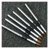 6 X Professional Acrylic Nail Art Brush Drawing Pen Detachable Lid Set