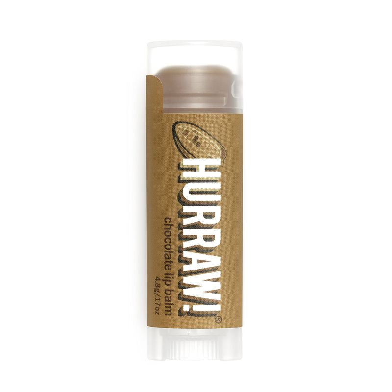 Hurraw! Chocolate Lip Balm: Organic, Certified Vegan, Cruelty and ...