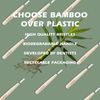 Biodegradable Bamboo Handle Interdental Brushes Between Teeth Cleaner Deep Cl