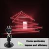 Laser Positioning Bracket Laser Module Fixing Bracket Laser Module Mount Bracket with Cooling Function 360° Adjustable Positioning Bracket 12mm