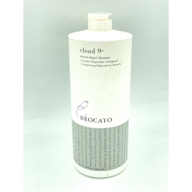 Brocato Cloud 9 Miracle Repair Restoring Shampoo 33 Oz ORIGINAL FORMULA