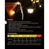 NITECORE LR40 Multifunctional Rechargeable Camping Lantern 100 Lumens w/ Eco-Sen