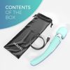 Cordless Curve Therapeutic Device - 8 Powerful Speeds and 20 Patterns - for M...