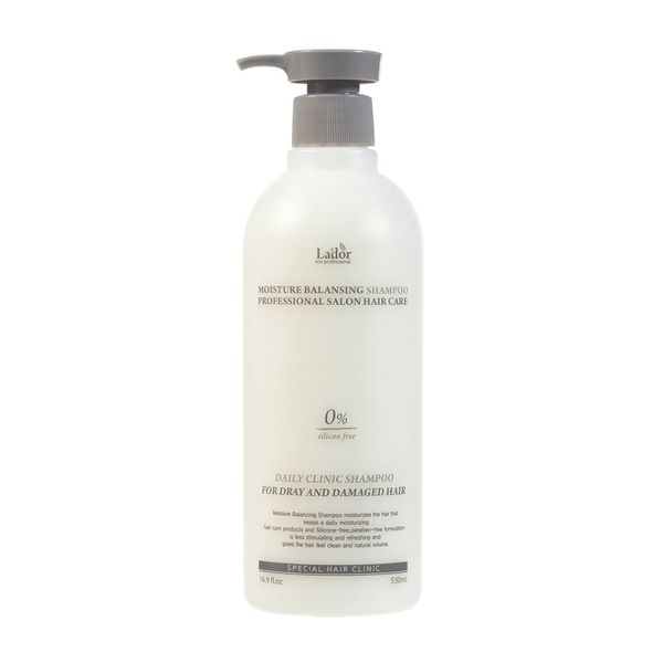 LA'DOR Moisture Balancing Shampoo Treatment 530 ml 17,9 Unze Der Innovative Patentierte Komplex Aus Pflanzenextrakten GREENOL Hat Eine Starke Antioxidative Wirkung