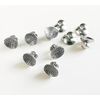 30 Pcs New Dental Lingual Buttons Round Base Orthodontic Dental Materials Dentist Orthodontist