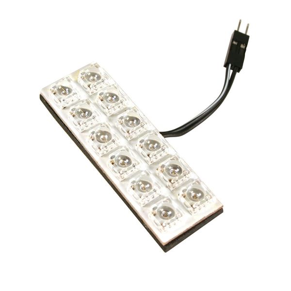 Pilot LA_58497 Hyper-LED Platinen-Lampe 20 x 60, rot, 6 x 2 LEDs