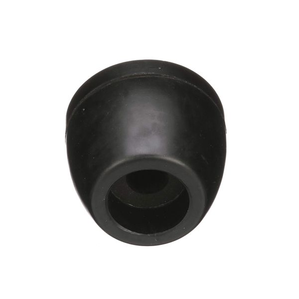 Seachoice Molded Side Guide End Cap, Black, Boat Trailer, 2-1/2 in. X 5/8 in.