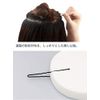 shefun JP157 U-Pin 40 Pieces with Ball, Tiered, Thin 2.0 inches (5 cm), 2.4 inches (6 cm), 2.8 inches (7 cm), Bun Hair Pin, Black, Gold, Screw Pins (A1), 40 Pieces, Black, 2.0 inches (5 cm)