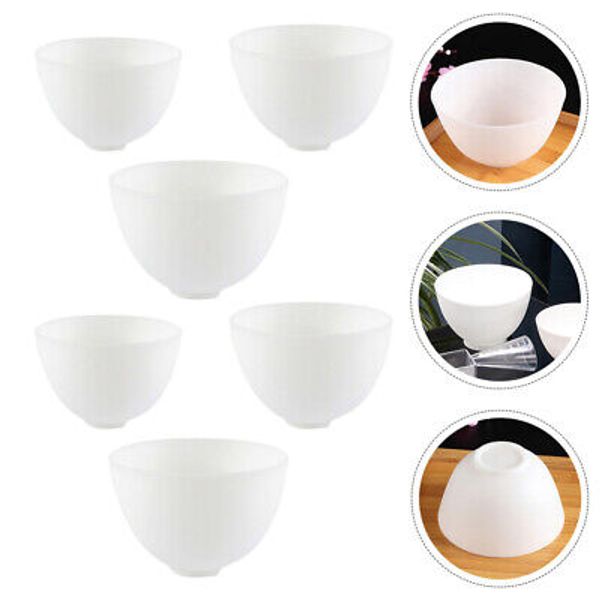 6Pcs Mask Mixing Bowl Reusable Skin Care Masks Bowls Face Make