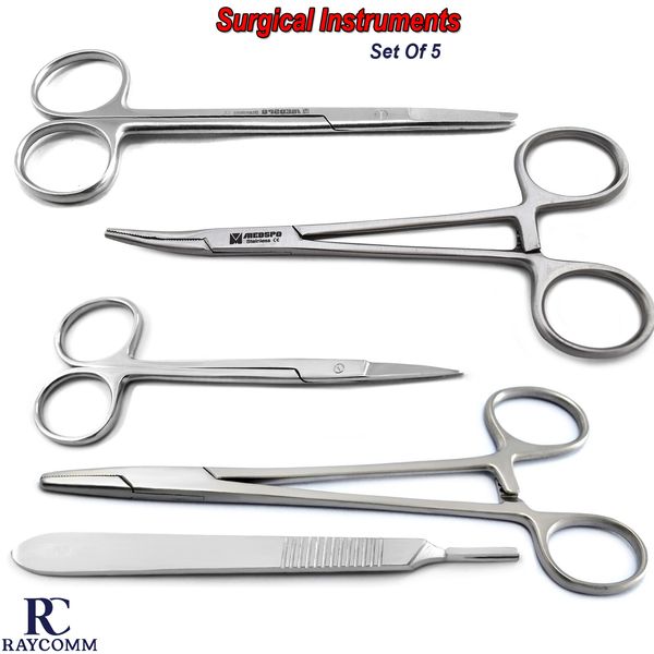 Surgical Training Tools Medical Surgery Instruments Vets Suture Practice Kit CE