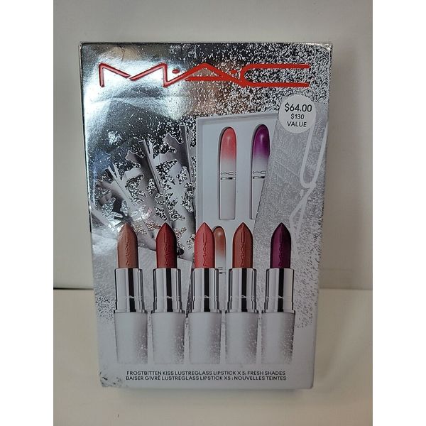 Mac ￼2024  5 peace holiday lipstick set