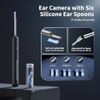 Ear Wax Removal, Ear Cleaner with Camera and Light, FSA HSA Eligible - Black