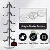 Gypie Newly Upgraded 5 Tiers Controller Holder with Marble Base, Controller Stand with Cable Organizer Controller Holder for All Switch Pro Controller, Black