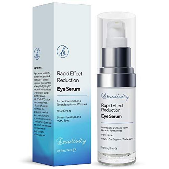 Rapid Reduction Eye Wrinkle Cream Reduce Under-Eye Bags, Wrinkles, Dark Circles, Fine Lines & Crow's Feet