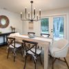 Modern 6-Light Candle Ceiling Light for Dining Room Lighting Fixtures Hanging