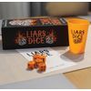 Menkind Liars Dice Classic Bluffing Die and Dice Deception Game Dudo Strategy Challenge