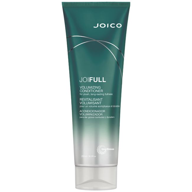 Joico JoiFULL Volumizing Conditioner, 8.5 Fl Oz - With Rice Protein, Bamboo Extract, Lotus Flower, and Smart Release Technology