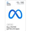 META QUEST Gift Card 20-100 - UK Redemption Only - Delivered by post