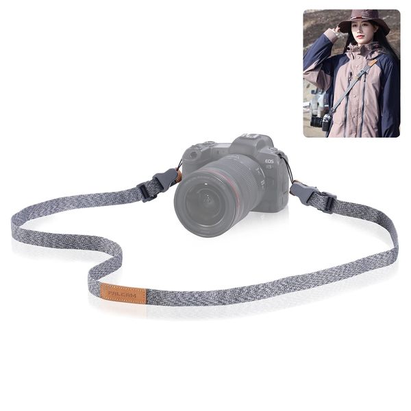 [Ulanzi] Falcam Maglink Camera Strap, Magnetic Quick Buckle Shoulder Strap, Adjustable Length for Mirrorless Cameras, Digital Cameras, Small SLR Cameras and More - Thin Lite