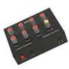 Cuifati 7 Band Car Audio Equalizer, Output Input, 12dB High Bass Setting, Dual Channel, 3.5mm Interface, Digital Audio Processor Equalizer for