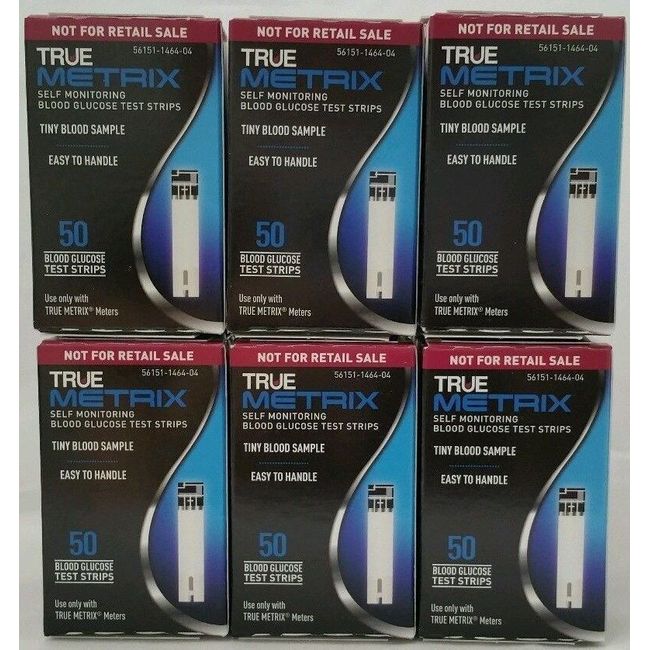 TRUE Metrix Blood Glucose 300 Test Strips Hot Deal $ Exp: 11/10/2024