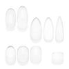 [150] Clear Nail Tip ([H] Short Oval)