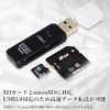 Remarks Japan USB 3.0 Multi-Card Reader, SD Card, MicroSD, Compatible with Both MicroSD, Memory, High Speed, Data Transfer, Black
