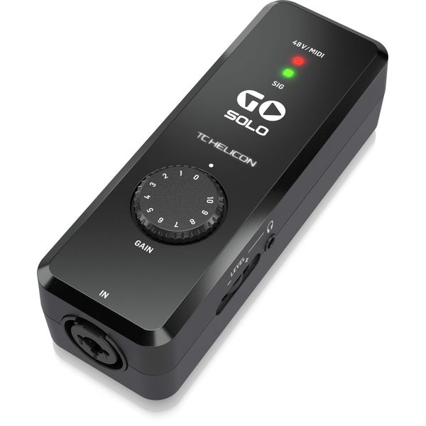 TC HELICON GO SOLO Mobile Audio/MIDI Interface