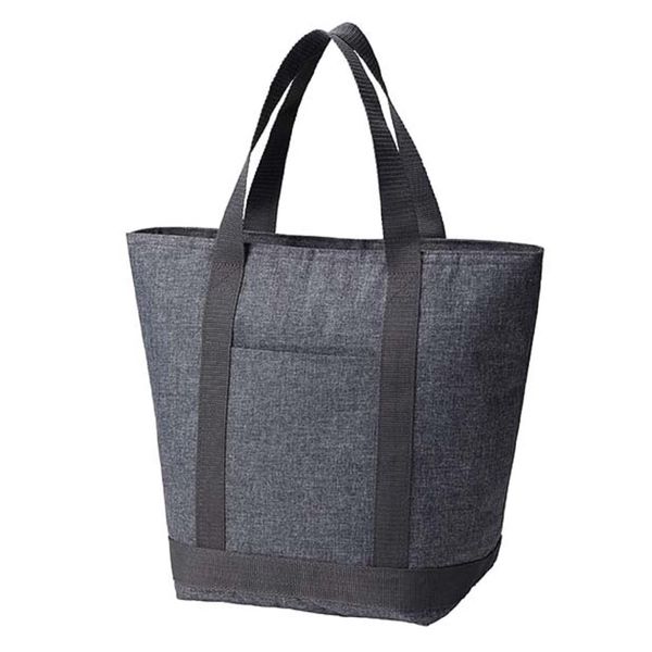 TORUNE P-3565 Insulated Lunch Bag, Tote Bag, 14 Liters, Gray, Width 16.1 x Depth 6.9 x Height 13.4 inches (41 x 17.5 x 34 cm)