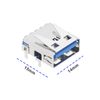 Create idea 2Pcs Console USB Port Connector Replacement Compatible with PS5 Game Console USB Charging Port Electrical Accessories Metal