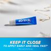 Abreva Docosanol 10% Cream Tube, FDA Approved Treatment for Cold Sore/Fever Blister, 2 grams