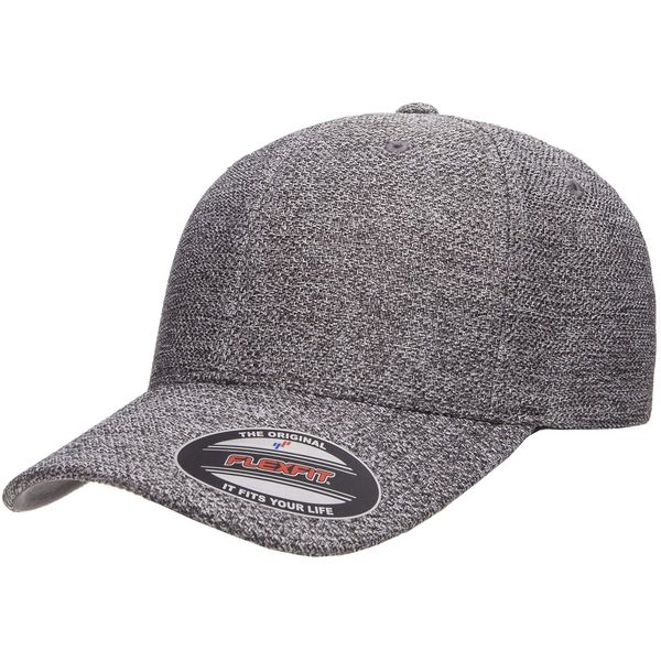 Flexfit Men's Melange Cap, Dark Heather, L-XL