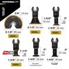 Milwaukee Tool 49-10-9113 9 Pc. Open-Lok Oscillating Multi-Tool Blade Set