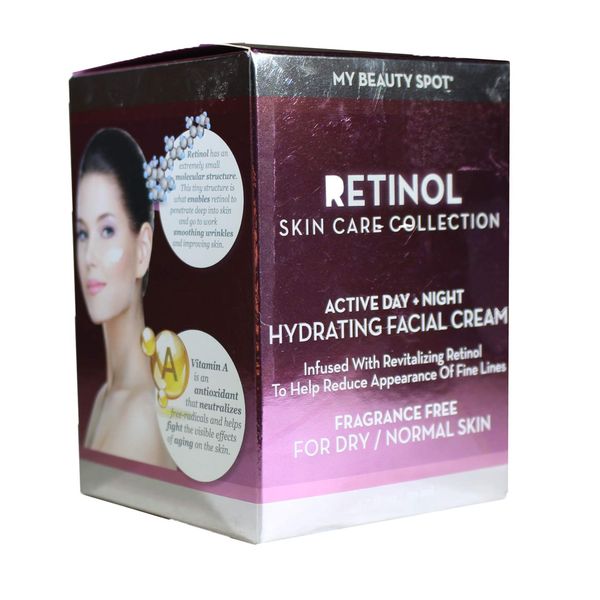 My Beauty Spot Retinol Skin Care Collection Active Day and Night 1.7 fl oz
