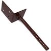 BPC Fixings Heavy Duty Post Support, 75 mm Length x 75 mm Width x 220 mm Height, Brown