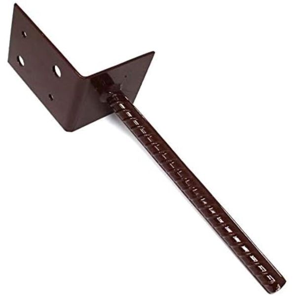 BPC Fixings Heavy Duty Post Support, 75 mm Length x 75 mm Width x 220 mm Height, Brown