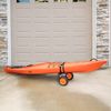 Foldable Kayak Cart Canoe Boat Carrier 250lbs Load with 10'' Solid Tires