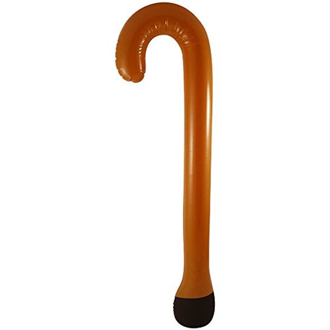 Partypackage Ltd Inflatable Walking Stick for Elderly Old Granny Fancy Dress Accessory