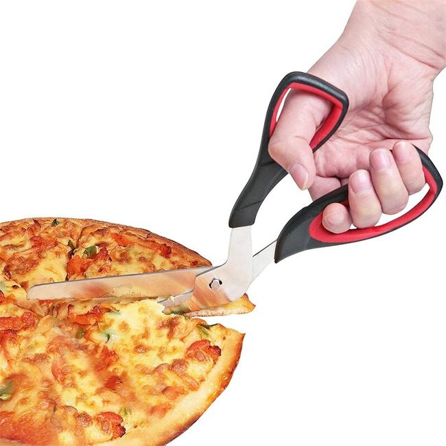 Pizza Scissors Stainless Steel Scissor Cut Pizza Slicer Detachable Cutting  Tools For Restaurant Kitchen